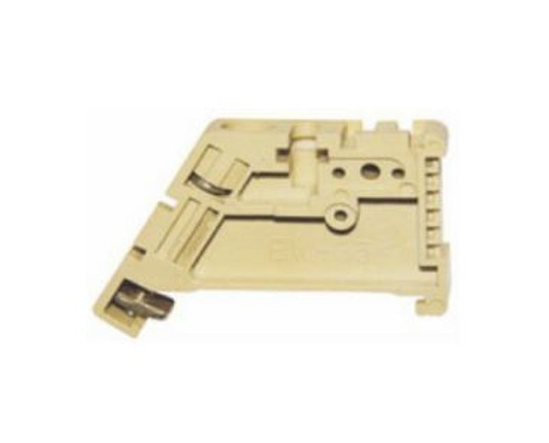 Poste Final Conector Passagem Poliamida Bege 8mm SKEW35
