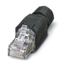Conector Rj45 Macho Com Carcaca 8 Polos Categoria 5E Preto 1417401 Phoenix Contact