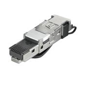 Plugue Rj45 C/Carcaca IePsRj45FhBkA Weidmuller Conexel