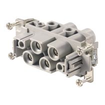 Porta Contato Femea 6 Polos 80A Hdc 1023230000 Weidmuller Conexel