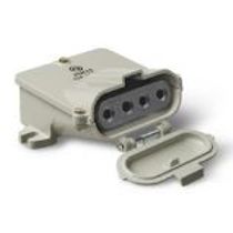 Tomada Potencia Sobrepor Aluminio Femea 3 Pinos + Neutro+Terra 63A 380/440 V PNF63 KAP