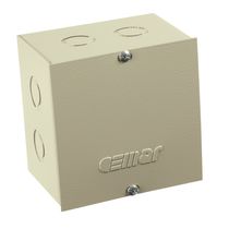 Caixa Passagem Sobrepor Termoplástico Cinza Ral 7035 Com Fundo Móvel 185X210X74Mm 913208 Cemar Legrand