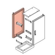 Painel Modular Aco Carbono Cinza Ral 7032 1300X800mm Moldura Traseira Embutir 904724 Cemar Legrand