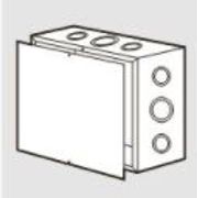 Caixa Passagem Sobrepor Aço Carbono Galvanizado Eletrolítico 152x152x82mm CPS - CPS15 - Cemar