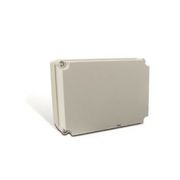 Caixa Passagem Sobrepor Termoplástico Cinza 300X220X148 Mm Tampa Transparente STX322A Steck