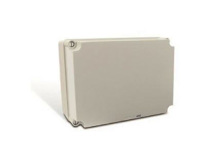 Caixa Passagem Sobrepor Termoplástico Cinza 300X220X148 Mm Tampa