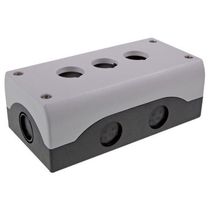 Botoeira Comando Vazia Plástico 3 Furos 22mm M22I3 Eaton