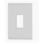 Placa 1 Posto Vertical 4 X 2" Branca Liz 57106003 TRAMONTINA