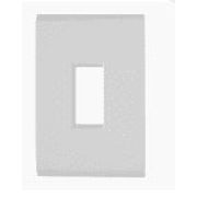 Placa 1 Posto Vertical 4 X 2" Branca Liz 57106003 TRAMONTINA