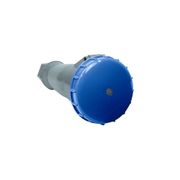 Tomada Industrial Não Metálica Extensão (Móvel/Acoplamento) Fêmea 3 Polos + Terra 63 A 220/240 V Azul 9h S4559 Steck