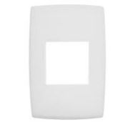 Placa 2 Postos 4 X 2" Branca Pialplus 618502 PIAL