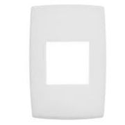 Placa 2 Postos 4 X 2" Branca Pialplus 618502 PIAL