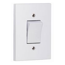 Interruptor Predial Embutir 1 Tecla Paralela Cinza 250v 10a Com Placa 4 X 2" Cinza 64202 Pial