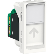 Módulo Tomada Rj45 (8 Fios) Utp Cat.5e 1m Branco S70540004 Schneider