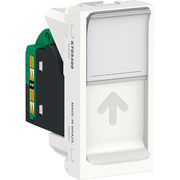 Módulo Tomada Rj45 (8 Fios) Utp Cat.5e 1m Branco S70540004 Schneider