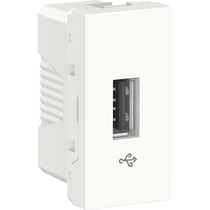 Módulo Tom USB (Conector Dados) 1M Branco Schneider