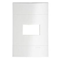 Placa 1 Posto Horizontal 4X2" Branca Lunare PRM44211 Schneider