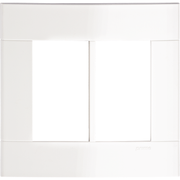 Placa 6 Postos 4X4" Branca Lunare PRM44461 Schneider