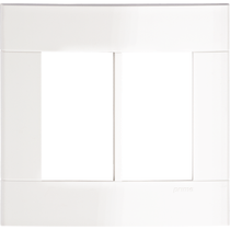 Placa 6 Postos 4X4" Branca Lunare PRM44461 Schneider