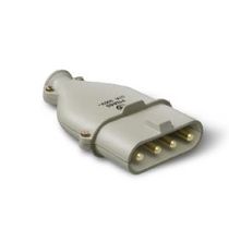 Tomada Potencia Mov Alumínio Mac 3P+N+T 40A 380/440V KAP