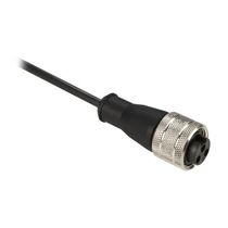 Acessório Cabo  Com Conector 1/2 20Unf 3 Pinos 5 Metros Sensor XZCP1865L5 Telemecanique