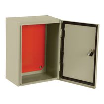 Quadro Comando Sobrepor Aco Carbono Bege Ral 7032 200 mm 200mm 120 mm 901101FU Cemar Legrand