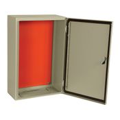 Quadro Comando Sobrepor Aco Carbono Bege Ral 7032 800mm 600mm 200mm Com Flange Inferior 901126FU Cemar Legrand