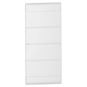 Quadro Distribuicao Disjuntor Plastico Branca Embutir Din 48 Sem Barramento Porta Opaca EZ9E3348 Schneider