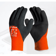 Luva Proteção Mecanica Termica Laranja/Preta Maxitherm Tamanho P DVS
