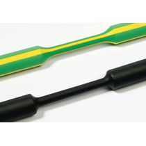 Tubo Termocontratil Poliolefina Preto 1/4 " Tcn20 6,4 - TCN20 - HELLERMANN