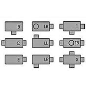 Condulete Alumínio C 1/2 NPT Cinza Com Tampa C10N Wetzel