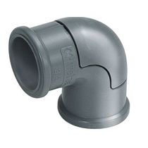 Cotovelo Não Metálico Eletroduto 90 Graus PVC Cinza 3/4" - COT15 - WETZEL