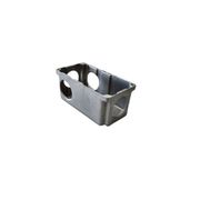 Condulete Metálico Múltiplo Alumínio L 3/4" Alumínio Sem Tampa Sem Pintura Sem Tampão LXPW151 Wetzel