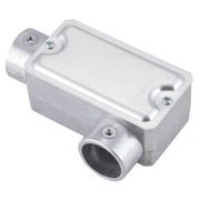Condulete Aluminio LL 3/4" Sem Rosca Com Tampa Sem Pintura 56104032 Tramontina