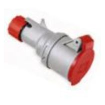 Tomada Industrial Não Metalica Extensão (Movel/Acoplamento) Femea 2 Polos + Terra 16A 200250V Azul 6H P720126 Palazzoli