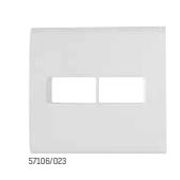 Placa 2 Postos 4 X 4" Branca 57106023 Tramontina