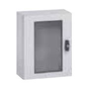 Quadro Comando Sobrepor Aco Carbono Cinza Ral 7035 Transparente 400mm 300mm 200mm Atlantic 36927 Cemar Legrand