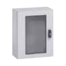 Quadro Comando Sobrepor Aco Carbono Cinza Ral 7035 Transparente 400mm 300mm 200mm Atlantic 36927 Cemar Legrand