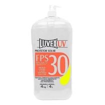 Protetor Solar Fator 30 Fps Bombona 4 Kg Sem Repelente 2526 Luvex Itw Chemical