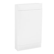Quadro Distribuição Disjuntor plástico Branca Sobrepor DIN 36 Sem Barramento Practibox S 135103 Pial
