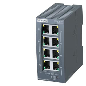 Switch 10/100/1000 Mbit/S 8 Portas Rj45 6GK50080GA101AB2 Siemens