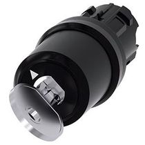 Comutador Seletora Chave Ronis 2 Posições Preta 22MM O Sirius Act 3Su10005Jf010Aa0 Siemens