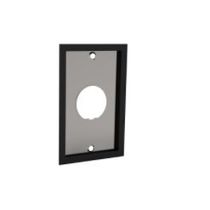 Placa 1 Posto Redondo 4X2" Prata Ip67 35050141 Furukawa
