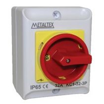 Chave Seccionadora Tripolar 32A 690Vca Ip65 C/Caixa Plastica I21502 Metaltex