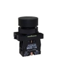 Botão Redondo Vermelho 22mm 1NF P20AFRR1B Metaltex