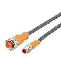 Conector Sensor Macho/Femea Reto M8  M12 3M EVC415 IFM