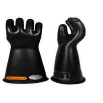 Luva Segurança Isolante Preto Laranja  Classe 4 40000V 36000V Tamanho 12 3434312002 Orion