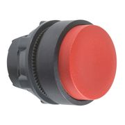 Frontal Botao Comando Redondo Saliente Vermelho 22 Mm ZB5AL4 Schneider