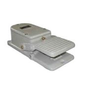 Pedal Comando Simples Alumínio 1 Estagio Cinza 1na+1nf - TP1 - TURK