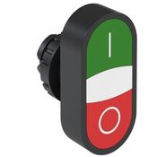 Botão Iluminado Duplo Verde e Vermelho 22mm 1NA+1NF Impulso CSWBD11000000FD6613VF WEG